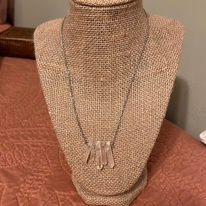 3/$15 Clear quartz necklace